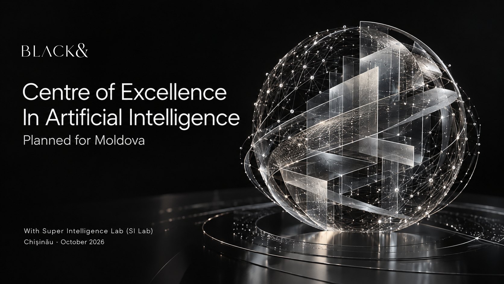 Centre of Excellence in Artificial Intelligence, planned for Moldova